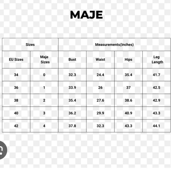 Maje High Rise Flare Jeans Size 0 - Picture 8 of 8